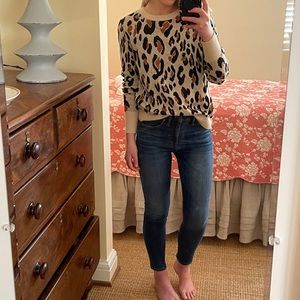 Animal Print Sweater